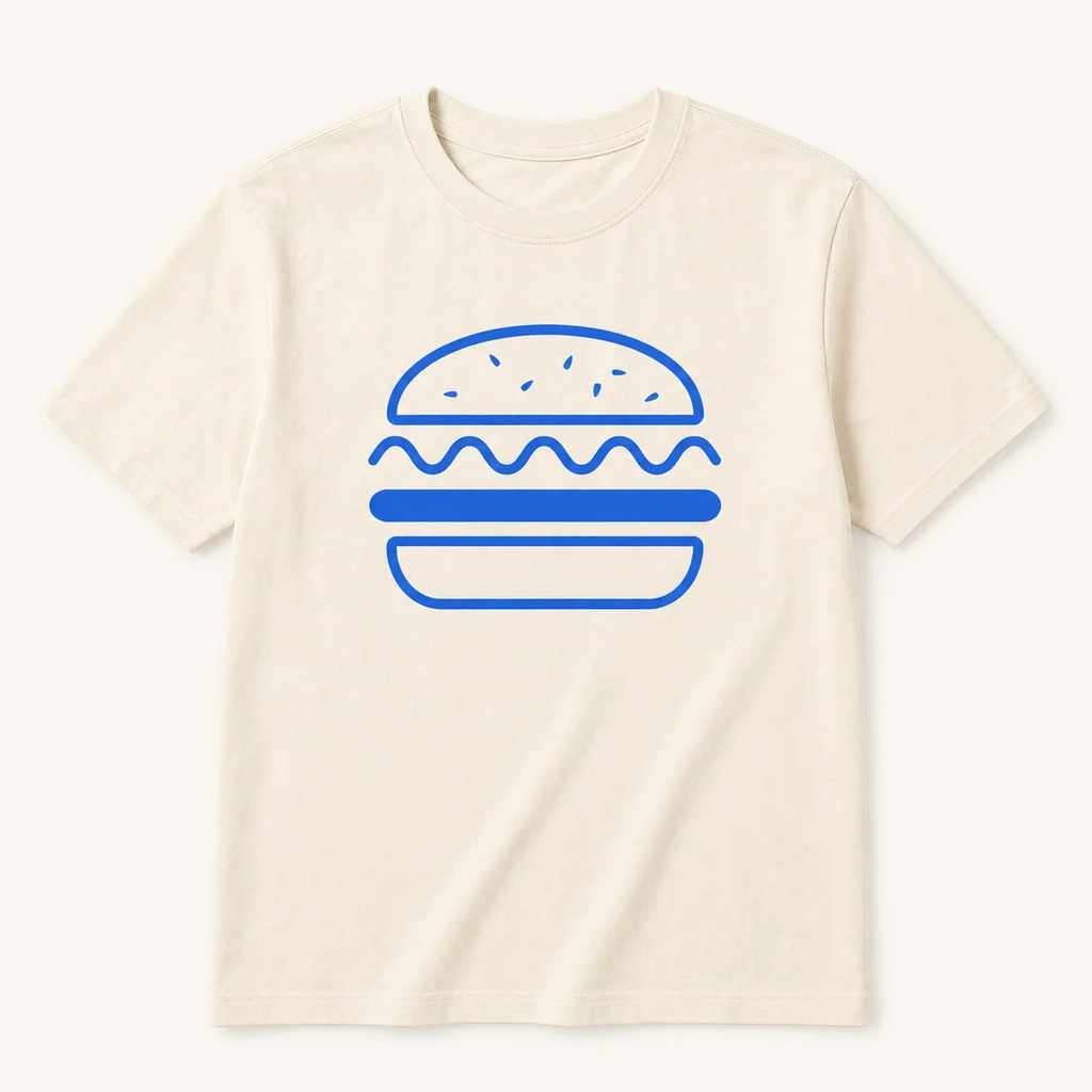 A T-shirt da nossa crew