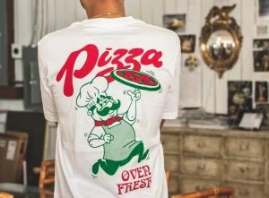 Camisetas personalizadas para pizzarias