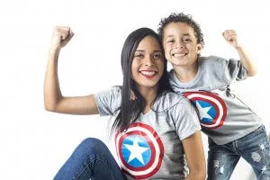 Camisetas personalizadas para recém-nascidos.