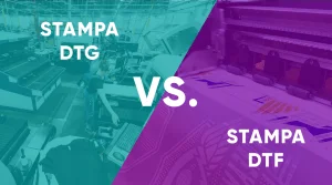 Impressão DTG vs. Impressão DTF: Uma comparação das duas técnicas