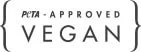Logotipo aprovado pela PETA para veganos